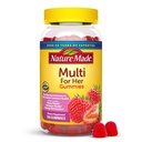 Nature Made Multivitamin til kvinder, Dame Gummy Multivitaminer til daglig ernæring Support, 150 Multi Vitamin Gummies, 75 dages levering
