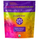 lilla træ Organic Electrolyte Hydration Pakninger, Zero Sugar, Sea Salts, Daily IV Hydrate Pakninger til hurtig rehydrering Relief - Vand drikke mix, Variety Pack, 15 Enheder