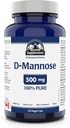 Summit Kosttilskud - D- Mannose Kapsler 500 mg, 120 Veggie Caps - Støtte Urinary Tract sundhed - Kilde til Kulhydrater til støtte energiproduktion - Atletisk Support