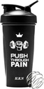 H.R.N 28 OZ Protein Shaker Flaske til Protein Blandinger med Wire Whisk, Shaker Flaske til Pre & Post træning, Shaker Cup til motion