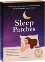 Sleep Patches, Sleep Patches for voksne, Opgraderede Sleep Patches sæt, let at anvende og behageligt, Premium Ingredienser, for mænd og kvinder (60 Patches)