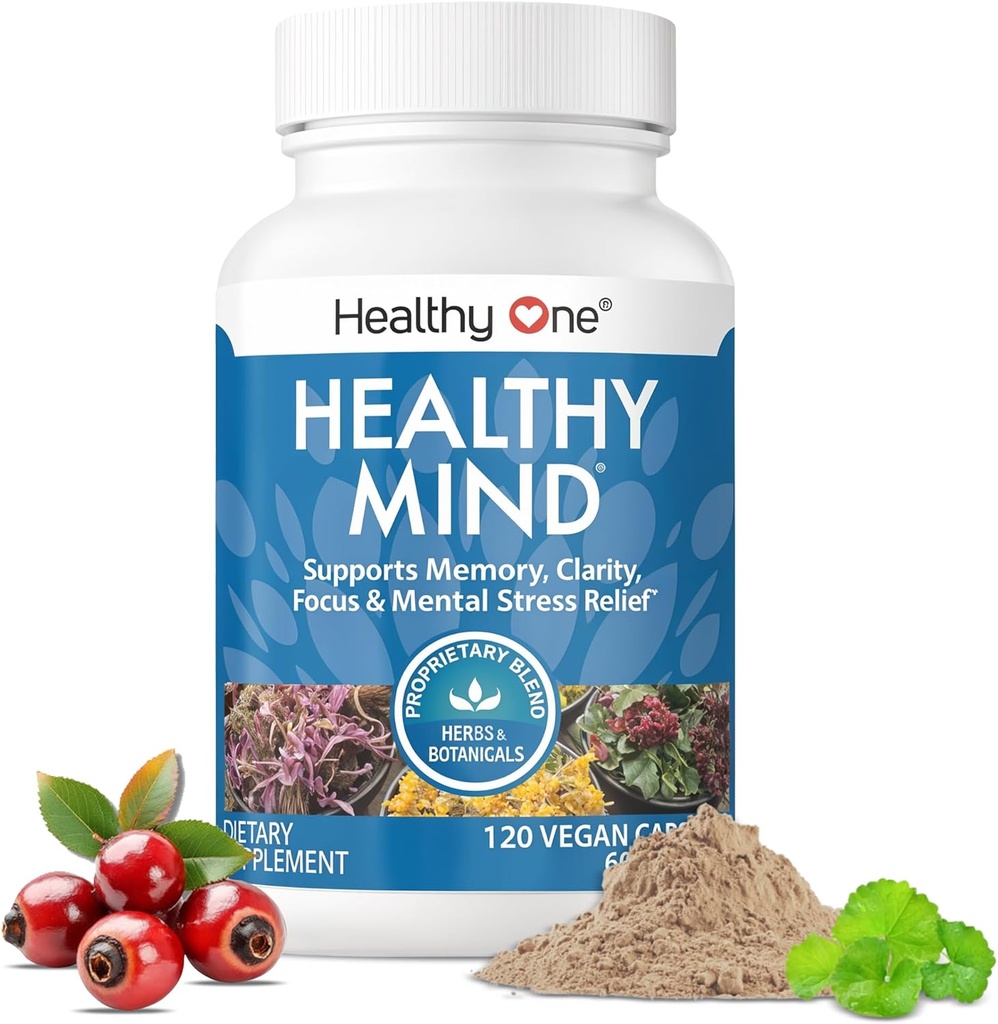 Sunde sind - Sikker for Teens - Hjerne Fog - Kognitiv funktion - Koncentration - Fokus - Neurale optimering - Mood - Ginkgo Biloba - Ginseng - Rhodiola - Bacopa - Gotu Kola - Grøn te - 120 Greve