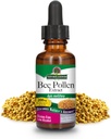 Naturens svar Bee Pollen 1 Ounce - Organic Low Alcohol Fluid Extract med Propolis - Gluten Free, Kosher, Lavet i USA - Bee Pollen Samlet Wellness