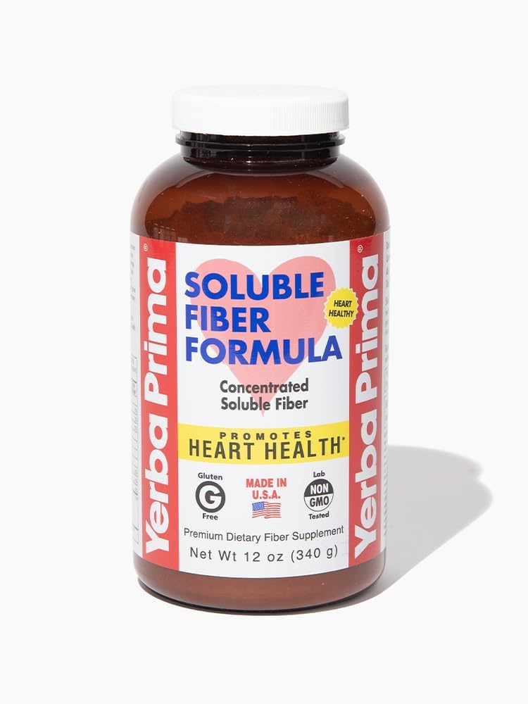 Yerba Prima Fiber Powder Opløselig Form, 2 Pack