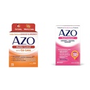 AZO Brege Control med Go- Mindre daglige tillæg; Hjælper med at reducere lejlighedsvis nødsituation & Dual Protection