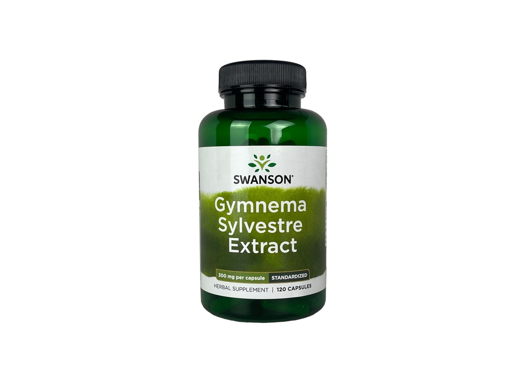 Swanson Gymnema Sylvestre Extract 300 Milligram 120 Kapsler