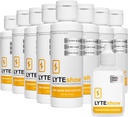 LyteLine Sugar- Free Electrolyte Supplement til hydrering - immunforsvar - pakke med 8, 320 Servere - Keto Friendly - Zink, Magnesium til hurtig rehydrering, træning, Muscle Recovery, Energy - Vegan
