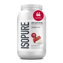 Isopure Zero Carb 100% Pure Whey Isolate Protein Powder, Lactose Free, Gluten Free, Med vitaminer, Jordbær & fløde, 25g Protein Per Servering, 3 Lbs, 44 Servering (Packaging May Vary)
