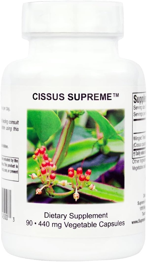 Supreme Nutrition Cissus Supreme, 90 Pure Vinget Treebine Vegetariske Kapsler