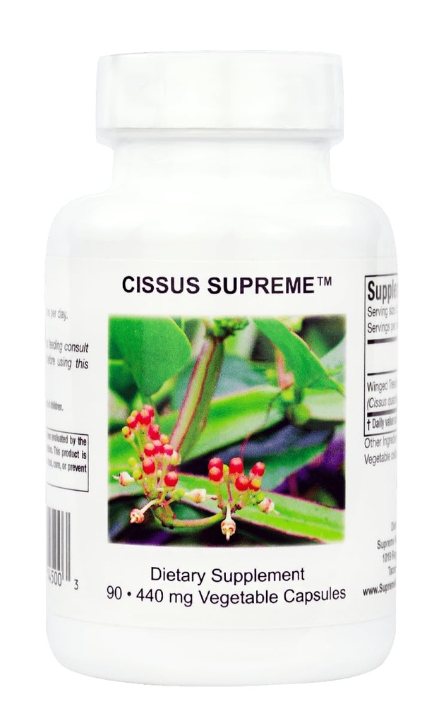 Supreme Nutrition Cissus Supreme, 90 Pure Vinget Treebine Vegetariske Kapsler
