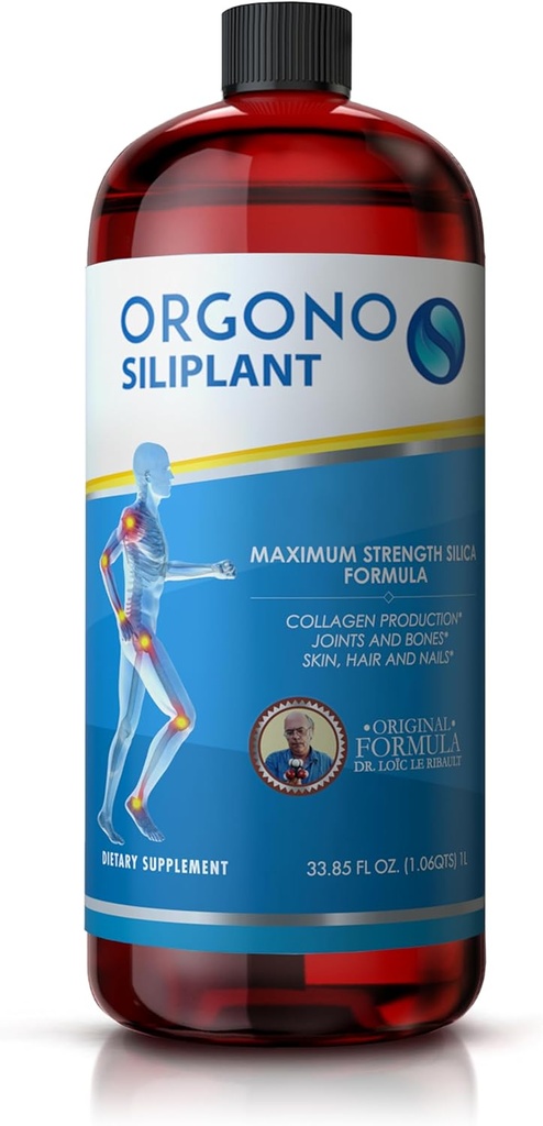 Orgono Living Silica Siliplant - 124; Vegan Collagen Booster - 124; Understøtter sund Collagen og Elastin produktion til fælles & ben støtte, glødende hud, stærk hår & negle. 66 Tjenester