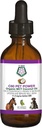 C60 Power til kæledyr - C60 i Organic MCT Coconut Oil, Naturlig Wellness Support til hunde & katte, Pure Carbon Fullerenes, fremmer sund aldring, energi, & Mobilitet - 2 fl oz Flaske