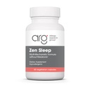 Allergy Research Group Zen Sleep - GABA L- Theanine Sleep Supplement for voksne med P5P, 5-HTP, og vitamin B6, Naturlig hjælp til rolig, rolig REM - 60 vegetariske kapsler