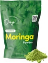 OMG! Superfoods Organic Moringa Powder - 100% Pure, USDA Certified Organic - God kilde til calcium, jern, vitamin A, vitamin E & mere! - 15.5 Ounces (1 pakke)