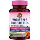 Vitalitown Probiotika til kvinder 120 Millioner CFU 'er, 30 Strops, med Prebiotics & fordøjelsesenzymer & Cranberry, Gut & Vaginal Sundhed, Vegan 30 Forsinkede Udgivelseskapsler