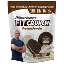 FITCRUNCH Tri- Blend Whey Protein, Keto Friendly, Low Calories, High Protein (18 Servere, Mælk & cookies)