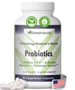 Probiotika og Prebiotika Supplement - 6 Strækninger af Intensive Regenerative Probiotika til Mænd og Kvinder 5 Millioner CFU - Bov, Inflammation, Immunitet, & fordøjelsesstøtte - fordøjelsestilskud, 90 Kapsler
