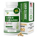 Nature 's Nectar lever rense Detox & Reparation - Aktiv leverstøtte supplement med mælk tidsel lever Detox - Hjælper med at reparere og beskytte lever, hjælpemidler fede lever & galdeblære sundhed - 60 kapsler