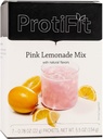 ProtiFit - High Protein Fruit Flavored Powder Drink Mix, 15g Protein, Low Calorie, Sugar Free, Ideel Protein Kompatibel, 7 Servere Per Box (Pink Lemonade)