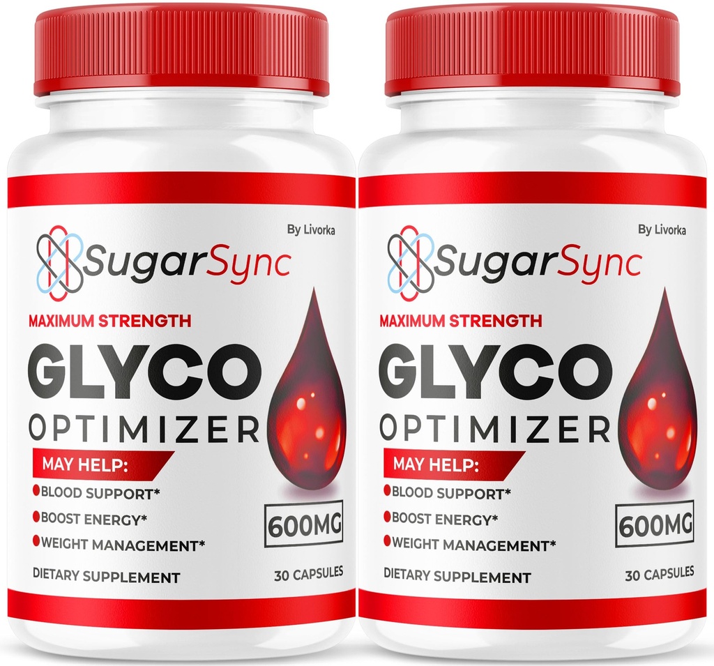 LIVORKA (2 Pack) Sugar Sync Glyco Optimizer, Sugar Sync Glyco, SugarSync Glyco Optimizer, SugarSync Glyco, Sugar Sync Glyco Optimizer, Sugar Sync Glyco Optimizer Anmeldelser, 60 Kapsler