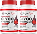 LIVORKA (2 Pack) Sugar Sync Glyco Optimizer, Sugar Sync Glyco, SugarSync Glyco Optimizer, SugarSync Glyco, Sugar Sync Glyco Optimizer, Sugar Sync Glyco Optimizer Anmeldelser, 60 Kapsler