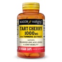 MASON NATURAL 1000mg Tart Cherry Extract med standardiseret gurkemeje, 60 dages forsyningskapsler til fælles støtte