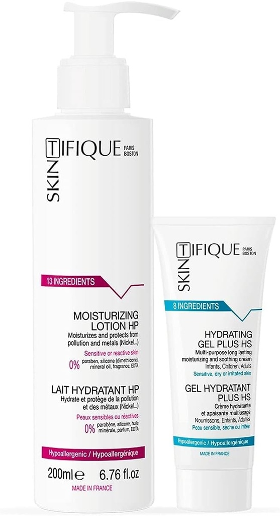 Skintifique • Eksem Relief Face • Kampe Hudtørhed • Gendanner Huden barrierefunktion • EWG Bedømmelse: Lav risiko