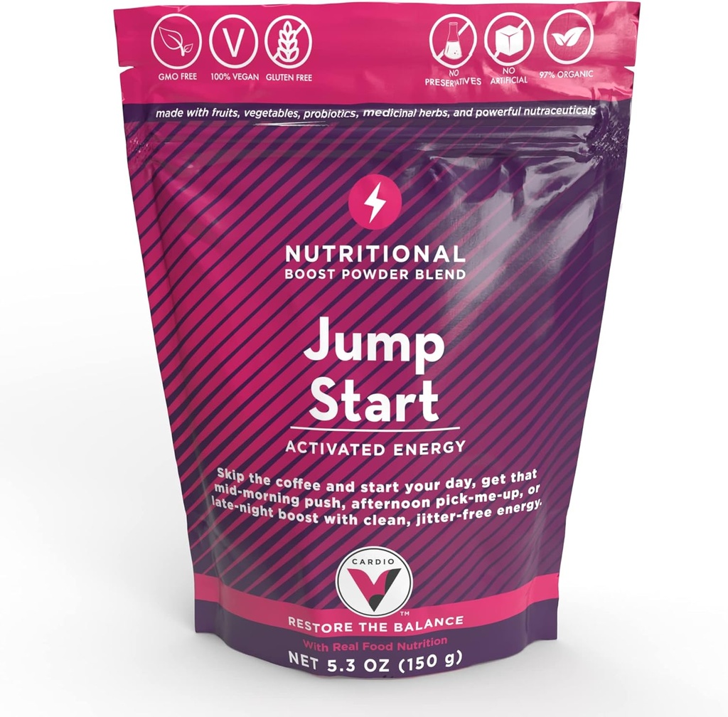 JumpStart - 30 Servering Ernærings- pakket daglige boosts for Jitter- Free Sustainable Energy Enhances Learning · Eliminerer Brain Fog · øger den samlede sundhed og immunitet