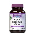 BlueBonnet Alpha Lipoic Acid 600mg - Kraftfuld Antioxidant Nerve Support for Kvinder & Mænd - Non- GMO, Vegan, Kosher - Gluten- Free, Soy- Free, Dairy- Free - 60 Vegetabilske kapsler