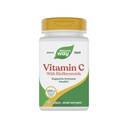 Naturens måde C-vitamin med bioflavonoider, immunforsvar *, højpotens C-vitamin per 2-kapsel servering, Promoes Collagen *, 1000 mg pr 2-kapsel servering, 100 kapsler (Packaging May Vary)