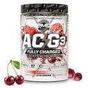 PMD Sports ACG3 fuldt opladet - elektrificering af pre workout pulver - høj energi & pumpe pre workout for mænd og kvinder til at maksimere fokus, udholdenhed & ydeevne - Cherry Slush (30-60 Serveringer)