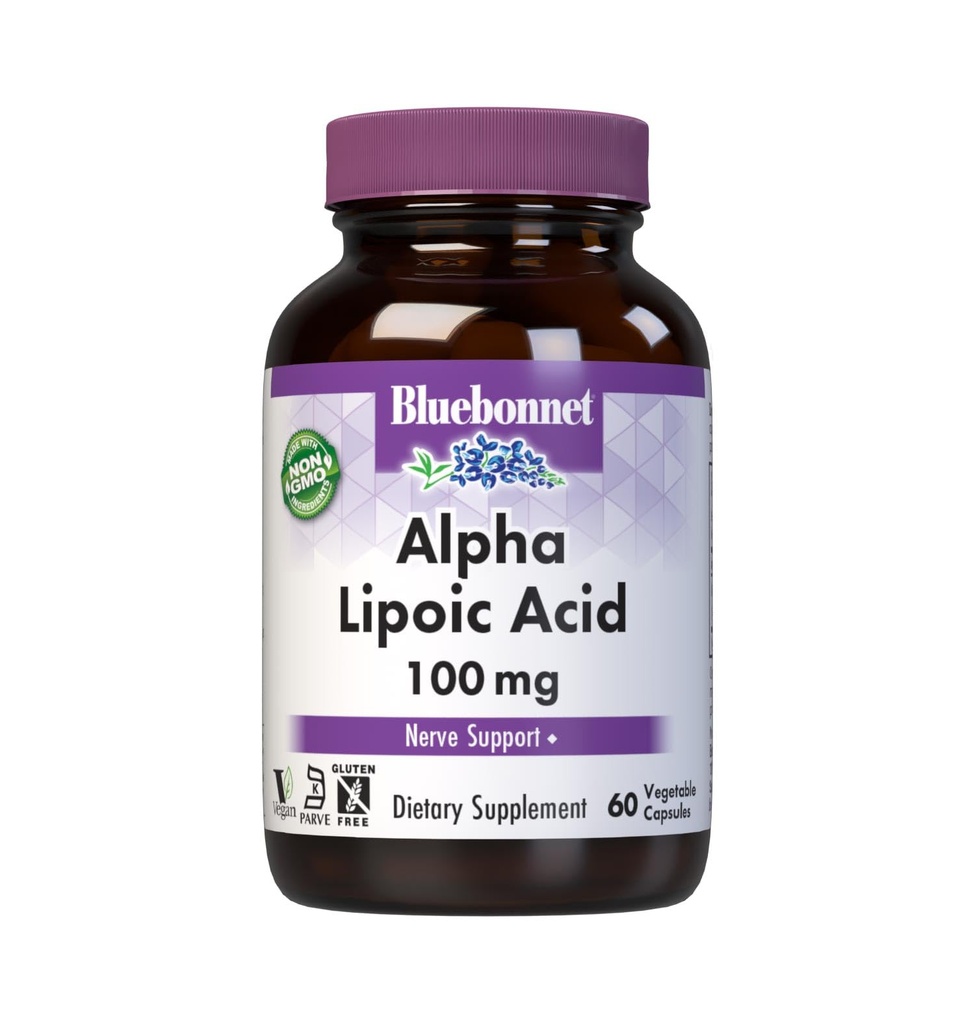 BLUEBONNET NUTRITION INTRONA LIPOIC ACID 100 mg