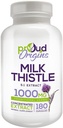 1000mg Milk Thistle hjælper med at bevare sund lever funktion, Optimer sundhed, hurtig frigivelse, Gluten gratis kosttilskud - 6-måneders levering