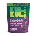 Kui Kui Super Gummies - Hudtillæg med Baobab, Elderberry, og Biotin - Hjælper support Skin Health - 60 Non- GMO, Gluten- Free Gummies