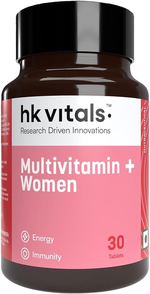 Heal; thKart HK Vitals Multivitamin Plus Women, Advanced Daily Multivitamin for Active Women