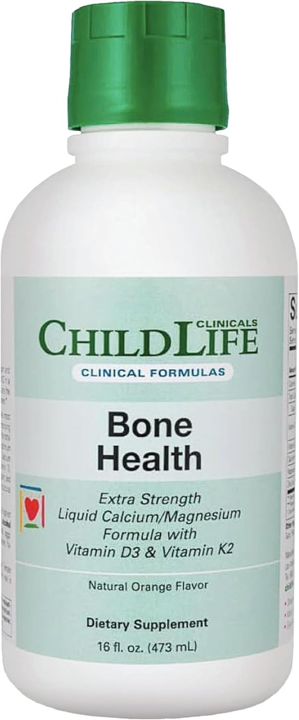 Børns sundhed - Baby Liquid Calcium, Kids Calcium Liquid w / Magnesium, Zink, Vitamin D3, for babyer 6 Måneder & Op, Tandlæger, Børn - Orange Flavor, 16 fl oz (1 Pack)