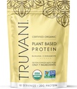 Truvani Vegan Pea Protein Powder • 124; Banana Cinnamel • 124; 20g Organic Plant Protein • 124; 10 Servering • 124; Keto • 124; Gluten & Dairy Free • 124; Lav Carb • 124; Ingen tilsat sukker