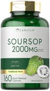 Carlyle Soursop Leaves - 124; 2000mg - 124; 160 Kapsler - 124; Traditionel Herb - 124; Non GMO, Gluten Free Supplement