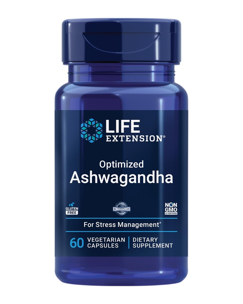 Life Extension Creatine Capsules and Optimized Ashwagandha - 120 and 60 Capsules