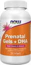 Now Supplements, Prenatal Gels + DHA med 250 mg DHA per portion, plus Borage Oil (GLA), 180 Softgels