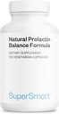 Supersmart - Natural Prolaktin Balance Formel - med p5p Vitamin B6, Maca Root, Ashwagandha - 124; Gluten Free - 120 Vegetariske Kapsler
