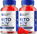 (2 Pack) Full Body Health Keto ACV Gummies Advanced, Full Body Health Keto + ACV Gummies Vægt Apple Loss Full Body Health Weight Management Gummies Full Body Health Anmeldelser B12 (120 Gummies)