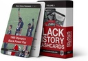 Urban Intellektuals Black History Flashcards - Volume 1 Berømt Sort Kulturferie Trivia at spille kort Uddannelsesaktivitet for voksne Classroom