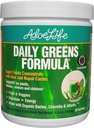 Aloe Life - Daily Green Powder, QAI- Certified Organic Health Supplement, Antioxidants, 21 Frugter, Veggies, & urter herunder Aloe & Nopal Cactus, Low- Calorie, Keto- Friendly, Gluten- Free (30 Servere)