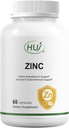 HUJ Zink, 60 kapsler, potent antioxidant til immunstøtte
