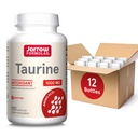 Jarrow Formulas Taurine 1000 mg, Kosttilskud, Aminosyretilskud til helbredskontrol, 100 kapsler, 100 dages forsyning, (pakke med 12)