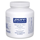 Ren indkapsling Betain HCl Pepsin - fordøjelsesenzymer supplement til fordøjelsesstøtte, Mavesyre & næringsstof Absorption * - med Betain HCl Pepsin - 250 kapsler