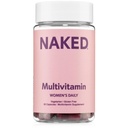 NAKED ernæring Kvinder Multi - Daily Multivitamin - Vitaminer A, C, E, Selenium, Zink, Frugt og Super Green Udtrækker, til Boost immunforsvar - Glutenfri og vegetariske vitaminer, 60 kapsler