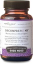 Herbalogisk - Decompress MX Herb Kapsler - Maksimal Stress & Spænding Relief - Reducerer vrede & Moodiness, Positive Mood Support - Baseret på den traditionelle kinesiske Formel Xiao Yao San - 30 Cap Count