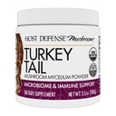 Værtsforsvar Tyrkiet Tail Mushroom Powder - fordøjelig sundhed & immunforsvar Support - Mushroom supplement til Gastrointestinal & Gut Microbiome Support - 3.5 oz (66 Servere) *